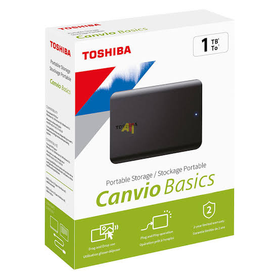 disk dure extern toshiba 1To