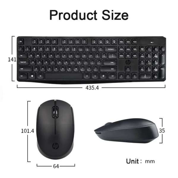 clavier + souris sans fill hp CS10